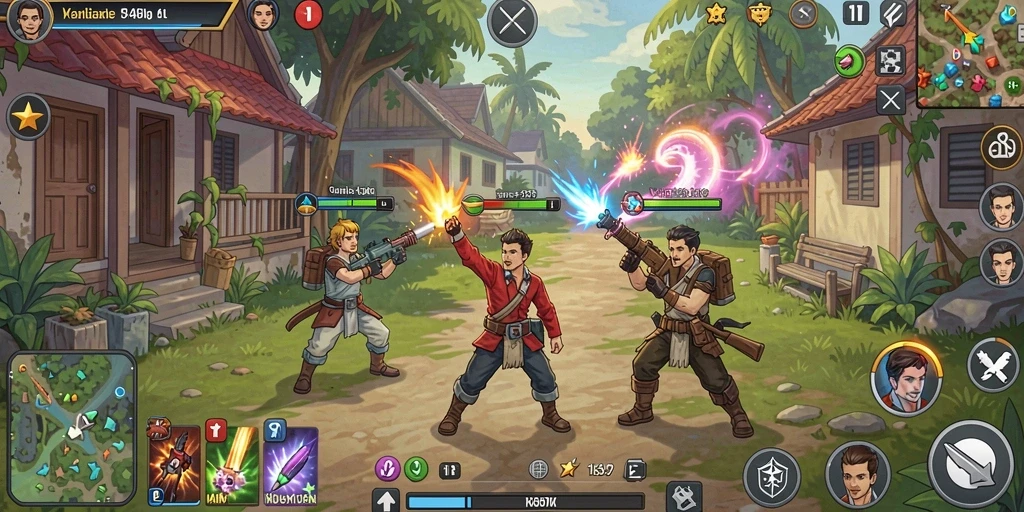 dahlia77 - Tangkapan layar menunjukkan pemandangan indah dalam game.