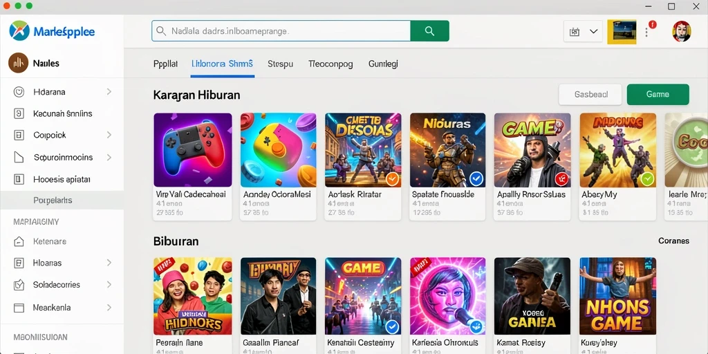 gems365 - Grafik cerah dan penuh warna.