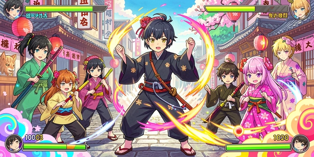 luckymino - Pengguna sedang bersaing dengan teman dalam mode multiplayer.